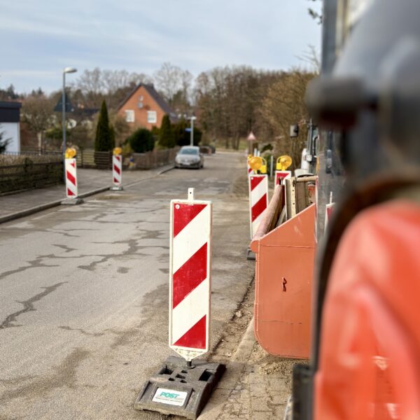 Sanierung der Straße Sonnenhang in Häcklingen