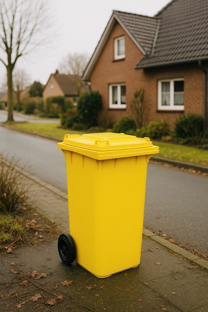 Gelbe Tonne Lüneburg Häcklingen